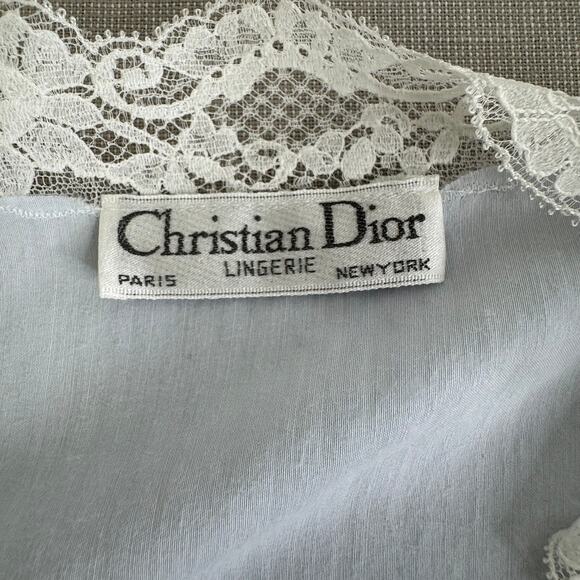 Vintage Christian Dior‎ satin maxi nightgown - Picture 10 of 13